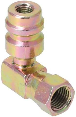 1/4" to R134A Adapter High Side 90 Degree RE212794 for John Deere 2355 2555 4040 4050 4055 4230 4240 4250 4255 4430 4440 4450 4455 4555 4630 4640 4650 4755 4840 4850 4955 2040
