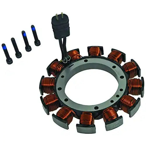 Cargue la imagen en el visor de la galería, New Stator Replacement For Harley Davidson Motorcycle 22 AMP Electra Glide FLH Classic FLHC FLH-74 FLH-80 FLHP-74 FLHP-80 Low Rider FXS FXS-74 FXS-80 29965-75 - Electrical Parts &gt; Other Electrical Parts from MyMROmarts
