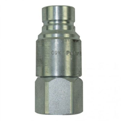 Parker FEM-502-12FO Hydraulic Quick Couoler Nipple Male Flat Face 1/2" 3675 PSI fits John Deere 325 328 332 fits Bobcat 773 863 873 963 fits Gehl 4640 4840 5640 6640 from MyMROmarts