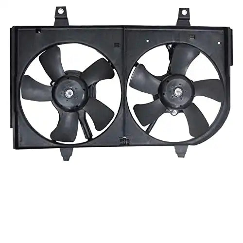 New Radiator Dual Fan Assembly Replacement For 2000 2001 Nissan Maxima & Infiniti I30 3.0L 3.5L VQ30DE VQ35DE, Replaces Nissan B1481-5U002 B1482-5U003 - Engine Parts > Cooling System > Engine Fan Parts from MyMROmarts