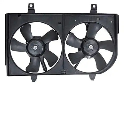 New Radiator Dual Fan Assembly Replacement For 2000 2001 Nissan Maxima & Infiniti I30 3.0L 3.5L VQ30DE VQ35DE, Replaces Nissan B1481-5U002 B1482-5U003 - Engine Parts > Cooling System > Engine Fan Parts from MyMROmarts