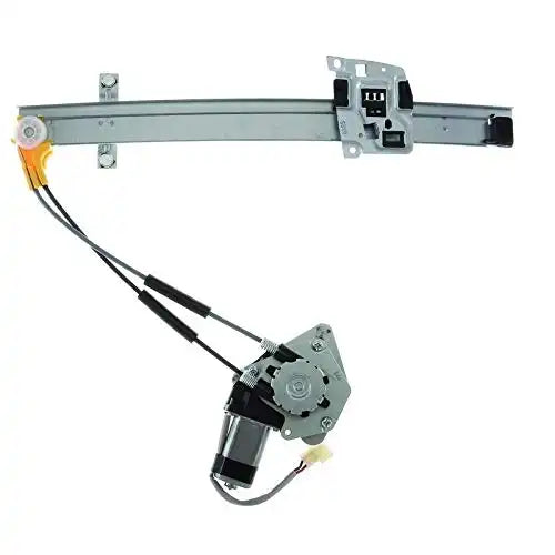 New Window Regulator W/Motor Front Drivers Side Left LH Replacement For 1997-2002 Replacement Ford Escort & 1997-1999 Mercury Tracer 751-090, F7CZ5423209AA - Electrical Parts > Regulator from MyMROmarts