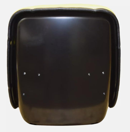 Tractor Seat with Flip-Up Bracket Compatible with John Deere Compact Tractor Models: 1070, 3005, 4005, 670, 770, 790, 870, 970, 990; Replaces JD part numbers M805158 & M803465; Yellow; 108000YE+901002 from MyMROmarts