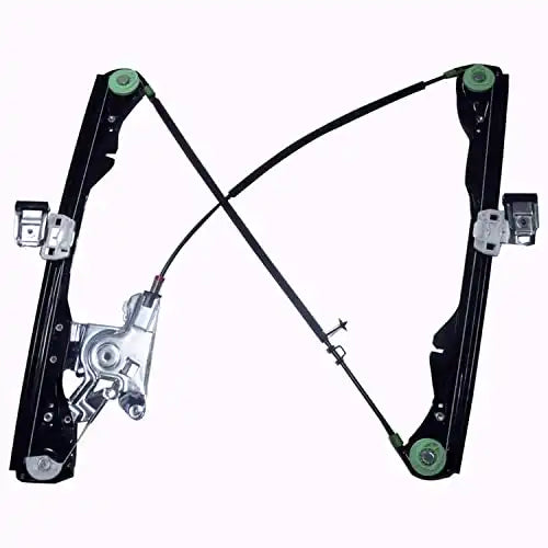 New Window Regulator Front Drivers Side Left LH Replacement For Ford Focus 2-DOOR ONLY 2001 2002 2003 2004 2005 2006 2007, ZX3, 6S4Z6123201AA, 125-1975BL, 81142, 740-128 - Electrical Parts > Regulator from MyMROmarts