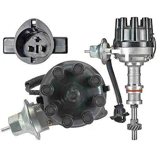 Load image into Gallery viewer, New Distributor Replacement For 1975 1976 Replacement Ford Gran Torino, Lincoln Mark V, Mercury Capri 351 5.8 6.6 400 7.5 460 V8, Replaces D4OE 12127-CA, D4TE 12127-HA - Electrical Parts > Other Electrical Parts from MyMROmarts
