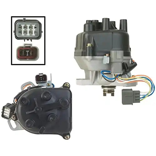 Load image into Gallery viewer, New Distributor Replacement For 1992 1993 1994 1995 Acura Integra &amp; Honda Civic Del Sol B16A B16A2 B18C DOHC VTEC, Replaces 30105-P72-006 TD-44U TD-68U - Electrical Parts > Other Electrical Parts from MyMROmarts
