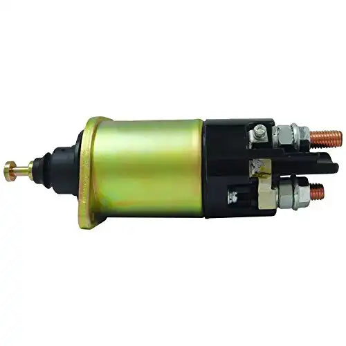 New 12V USA MADE Starter Solenoid Replacement For 2012-15 Bluebird, 1985-86 Clark, 1987-88 Cummins Eng, 1986-14 Freightliner, 1982-93 John Deere 10511408 10511807 - Electrical Parts > Starter Motor from MyMROmarts