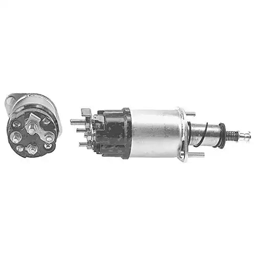 Load image into Gallery viewer, New 12V Starter Solenoid Replacement For Original Equipment Lucas M50 Series 263005 60933083 76926 77040 77088 TOB183 4-Terminal - Electrical Parts &gt; Starter Motor from MyMROmarts
