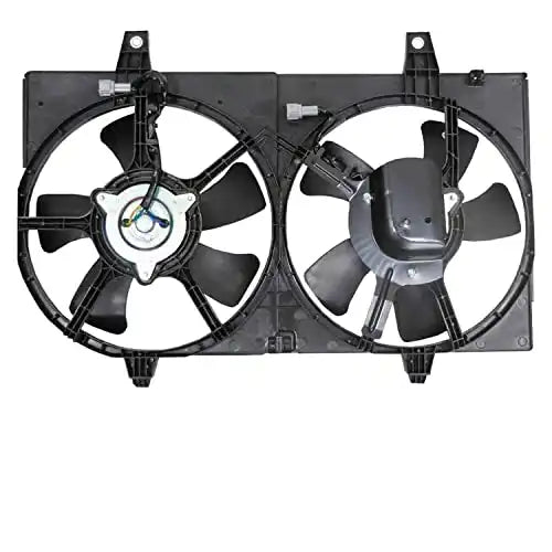 Load image into Gallery viewer, New Radiator Dual Fan Assembly Replacement For 2000 2001 Nissan Maxima &amp; Infiniti I30 3.0L 3.5L VQ30DE VQ35DE, Replaces Nissan B1481-5U002 B1482-5U003 - Engine Parts &gt; Cooling System &gt; Engine Fan Parts from MyMROmarts
