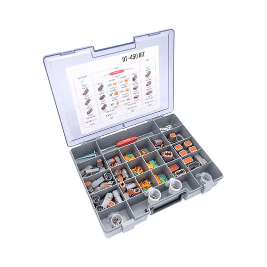 450 Pcs Deutsch DT Connector Plug Kit for 14-20 AWG Stamped Contacts Kit - Electrical Parts > Other Electrical Parts from MyMROmarts