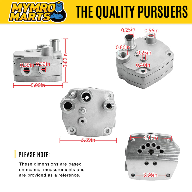 Load image into Gallery viewer, Cylinder Head Complete of Air Brake Compressor S2910-E0A71 for Hino Engine E13C Truck 700 from MyMROmarts
