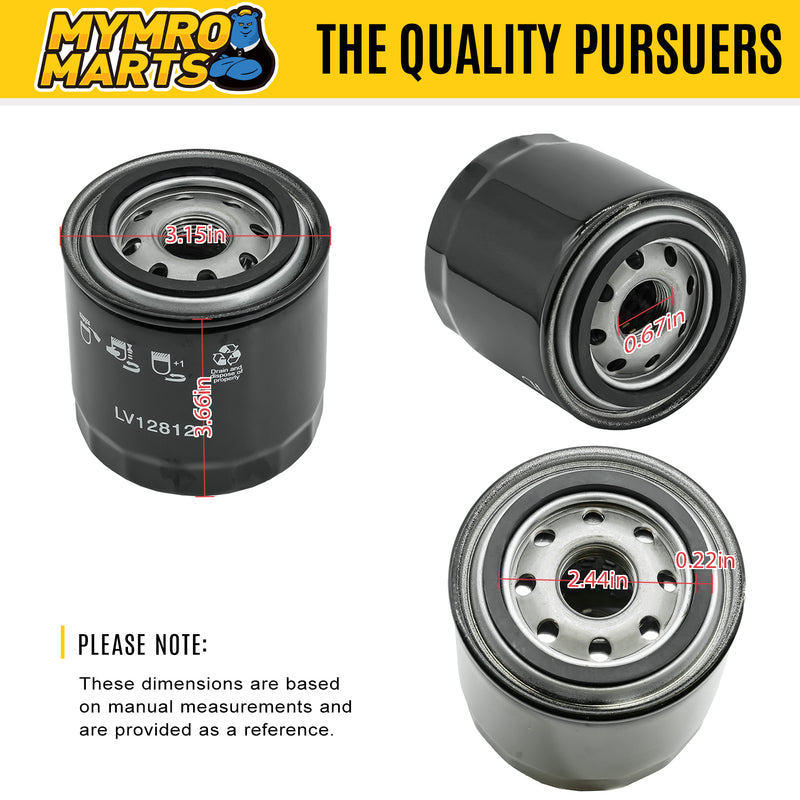 Load image into Gallery viewer, Hydraulic Oil Filter LVA12812 Compatible with John Deere Compact Utility Tractors 2305 2210 Series - Engine Maintenance Parts > Hydraulic Filter from MyMROmarts
