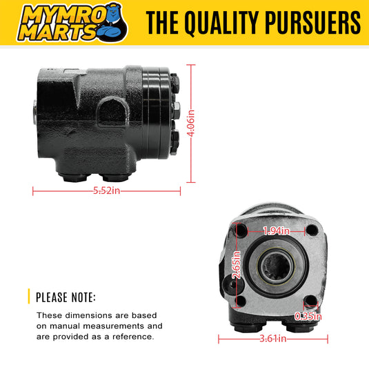 Steering Controller 3C081-63070 for Kubota Tractor M5L-111 M8540DT M8560HD M9540DT M9540HD12 M9960HF M9960HFC from MyMROmarts