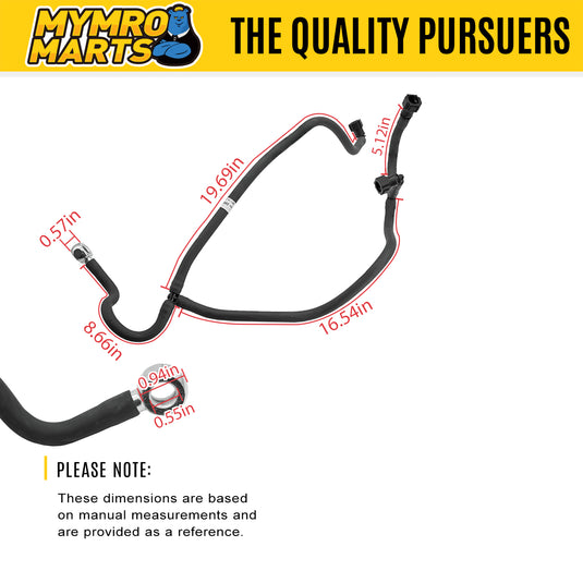 Fuel Drain Tube 4994934 for Cummins Engine from MyMROmarts
