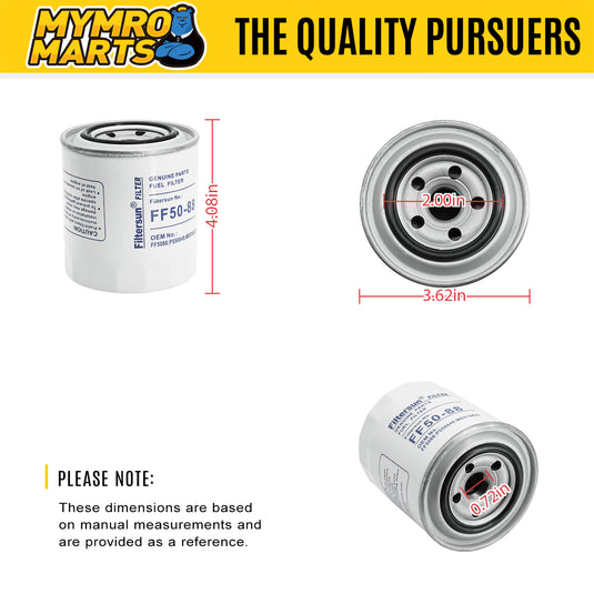 Fuel Filter HH1J1-43172 for Kubota Tractor L3301DT L3901DT M6060HD MX5400DT MX6000DTHC from MyMROmarts