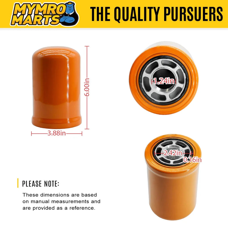 Load image into Gallery viewer, Hydraulic Oil Filter 6661248 for Bobcat E20 E26 753 763 773 843 863 L28 S130 S175 S185 S250 S300 T190 T200 T300 from MyMROmarts
