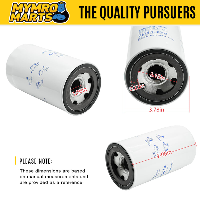 Load image into Gallery viewer, Hydraulic Filter Spin-On HHTA0-37710 HH330-82630 for Kubota Tractor B21 L2500DT L3430DT L35 L3940DT L4060DT L4310DT L4330DT L4701 L4760GST L5740HST L6060HST M4700 M5040DT M5-111 M5400 M5700 M6040DT M6060HD M6800 M6800S M8200 M8540DT M9000 M9540DT M9960HD from MyMROmarts
