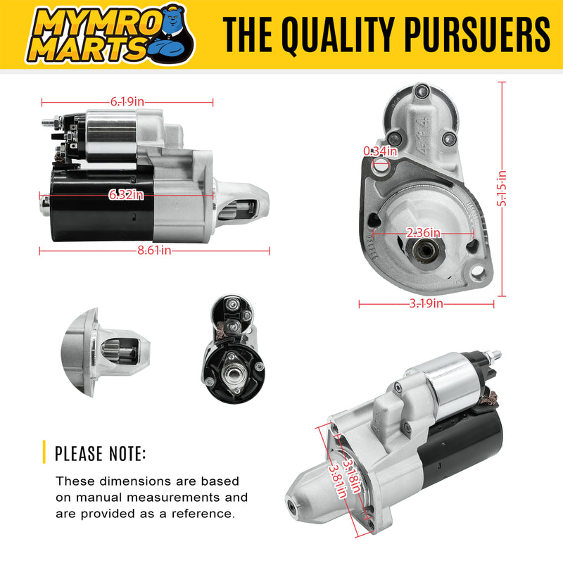 Load image into Gallery viewer, Starter Motor SR0827X F00E100232
