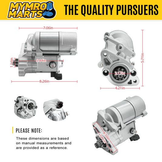 Starter Motor SR3238X 0986UR1197