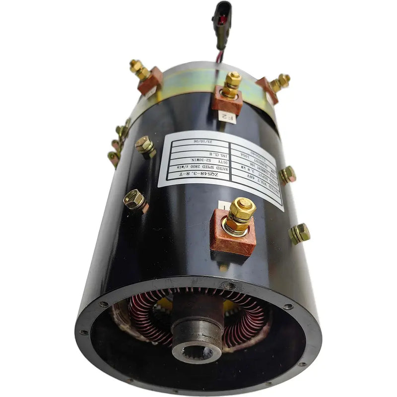 Afbeelding laden in Galerijviewer, 48 Volt 3.8kW Drive Motor ZQS48-3.8-T for Tomberlin E-Merge Electric Golf Cart 2007-UP - Electrical Parts &gt; Other Electrical Parts from MyMROmarts
