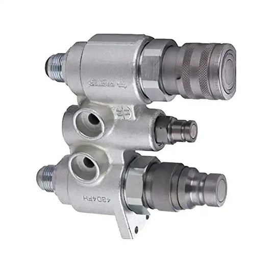 48mm 4BD4FH Hydraulic Coupler Block 7246783 for Bobcat Skid Steer Loader S175 S205 S250 T250 from MyMROmarts