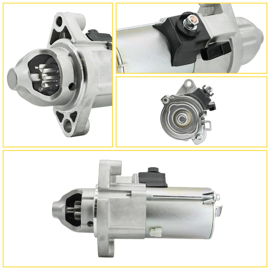 New Starter Replacement For Honda Accord 2006-2008 06 07 08, Element 2.0 2.4L & 06 07 08 09 10 11 Civic & Acura 31200R40A01, 31200R41L01, 336-2059, SMU0428, SMU0498, 41054107, 41054107R - Electrical Parts > Starter Motor from MyMROmarts