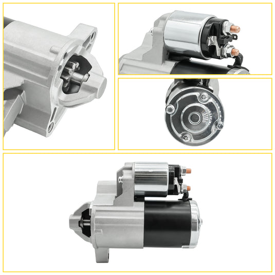 New Starter Replacement For Dodge Ram 1500 2500 3500 4000 5.7L 09-18, Dodge Durango 5.7L 11-18, Jeep Commander 5.7L 06-10, Grand Cherokee 5.7L 05-18 56044736A, M000T20972, M000T23271 - Electrical Parts > Starter Motor from MyMROmarts