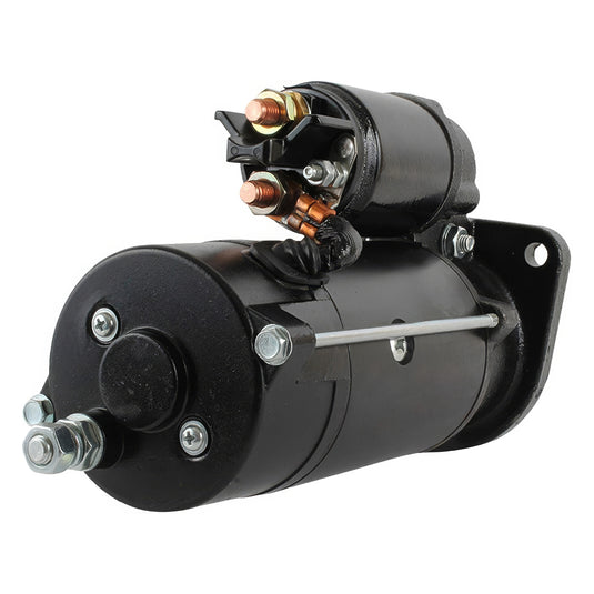 Starter Motor 2873K601 2873K631 for Agco Asv Caterpillar Massey Ferguson Various Models w/ Perkins Engine 1104D-E44T 1104D-E44TA 1104D-44T 1104D-44TA 1106D-E66TA 12V 4.2KW 10T from MyMROmarts
