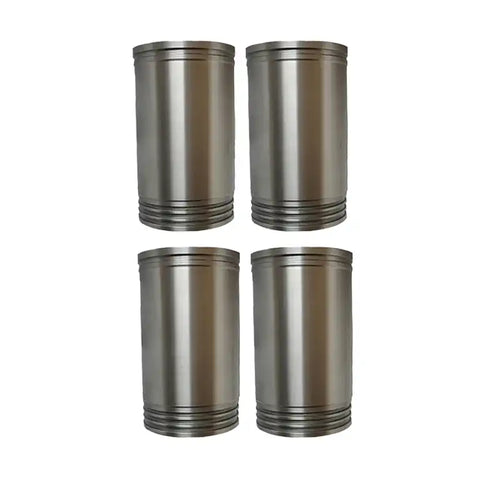 4 Pcs Cylinder Liner 1105800 for Caterpillar CAT Engine G3304 G3304B G3306 Excavator 235B 330 - Engine Parts > Crankshafts & Connecting Rod Components > Cylinder Liner from MyMROmarts