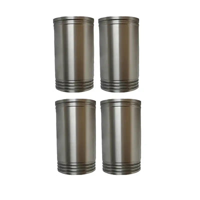 4 Pcs Cylinder Liner 1105800 for Caterpillar CAT Engine G3304 G3304B G3306 Excavator 235B 330 - Engine Parts > Crankshafts & Connecting Rod Components > Cylinder Liner from MyMROmarts