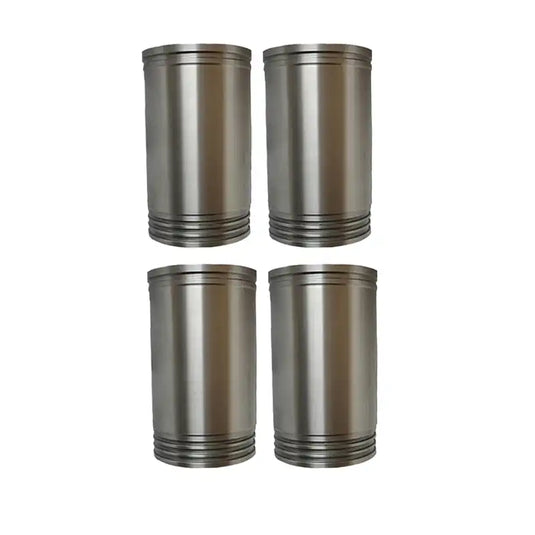 4 Pcs Cylinder Liner 1105800 for Caterpillar CAT Engine G3304 G3304B G3306 Excavator 235B 330 - Engine Parts > Crankshafts & Connecting Rod Components > Cylinder Liner from MyMROmarts