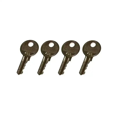 4 Pcs Ignition Keys 455 7010698 For JLG 400RTS 500RTS from MyMROmarts