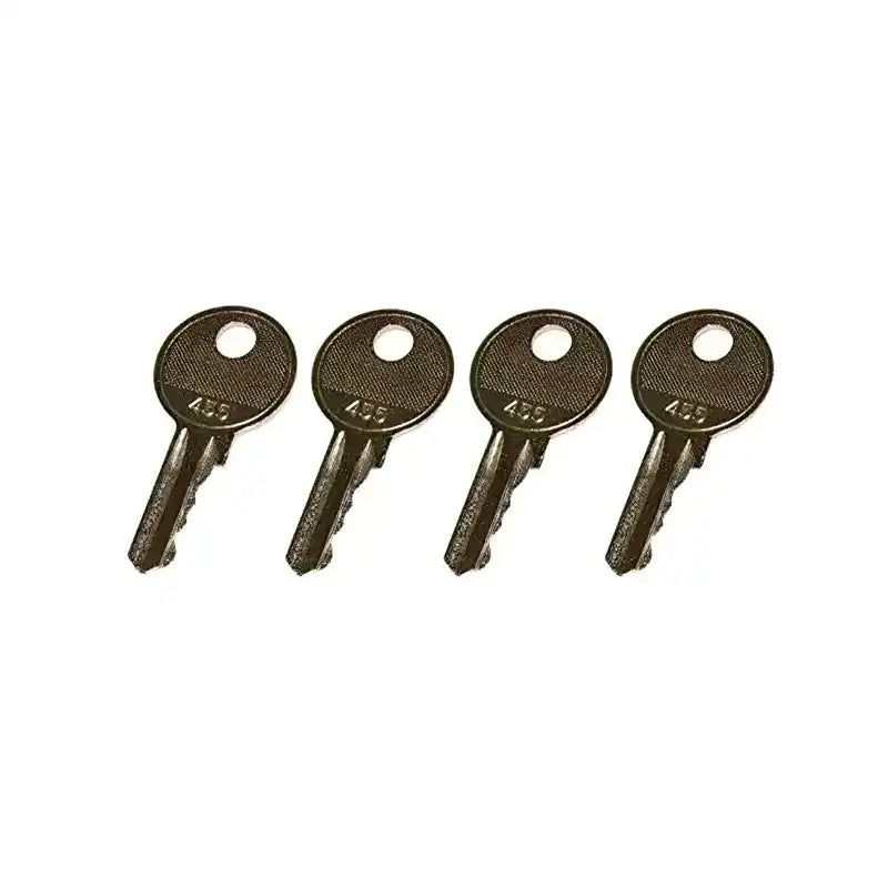 Afbeelding laden in Galerijviewer, 4 Pcs Ignition Keys 455 7010698 For JLG 400RTS 500RTS from MyMROmarts
