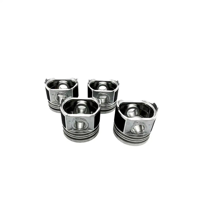 Load image into Gallery viewer, 4 Pistons STD for Isuzu 4BC2 Engine NPR NRR NQR ELF Truck Loader Forklift Generator - Engine Parts > Crankshafts &amp; Connecting Rod Components > Piston from MyMROmarts
