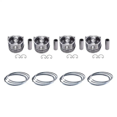 4 Set STD Piston & Piston Ring 78mm For Kubota V1505 - Engine Parts > Crankshafts & Connecting Rod Components > Piston from MyMROmarts