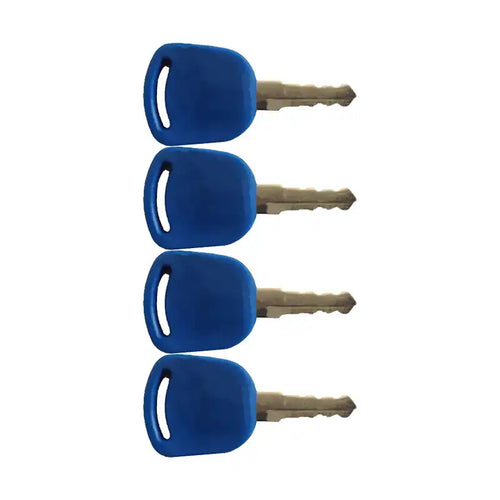 4PCS Ignition Keys 14601 82030143 For CASE FARMALL 120A 140A 110A 65C 75C 125A 130A from MyMROmarts