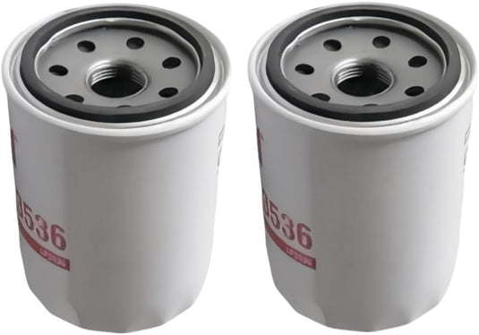 LF3536 Oil Filter Compatible with Bobcat Loaders B200 B250 S100 S70 Excavators 425 428 430 E25 E26 Caterpillar Fork Lifts DP15N DP18N DP60 DP70 DP80 DP90 Kubota Engines D905E V1305 D1105T(2-pack) from MyMROmarts