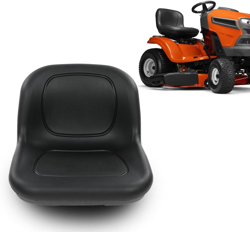 Cargue la imagen en el visor de la galería, Black Tractor Seat Compatible with Husqvarna RZ3016 RZ4219 RZ4621 RZ46i RZ5426 RZ4824 532439822 from MyMROmarts
