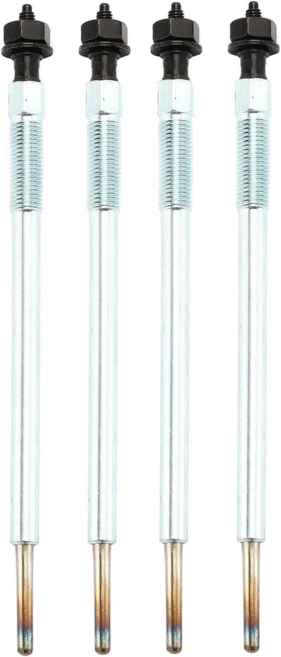 4PCS Glow Plug 7030400 for Doosan D24 Engine Bobcat S62 S510 S530 S550 S570 T450 T590 5600 5610 E32 E35 E42 E50