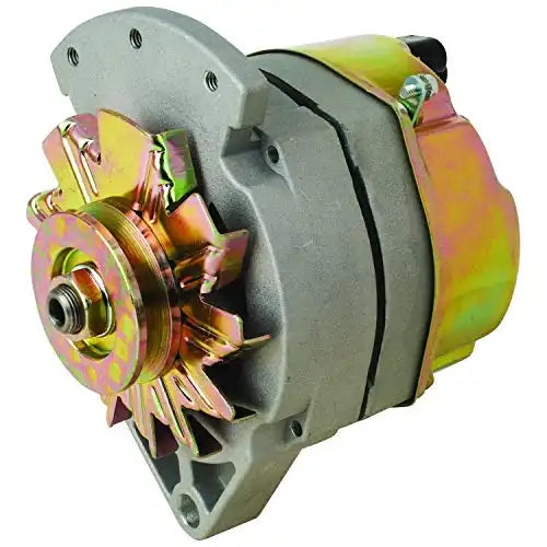 Load image into Gallery viewer, New Alternator Replacement For Marine 2-Wire Self Exciting 12V 61 AMP Applications Delco Type Replacement For Motorola Lester 8906, 70-01-8906, ADR0398, 40020007
