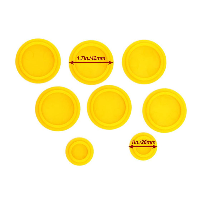 Load image into Gallery viewer, 8 pack Zerk Grease Caps for JOHN DEERE 1023E 1025R 2025R Compact Tractor 120 Loader - Engine Parts &gt; Other Engine Parts &gt; Radiator and Oil and Fuel Caps from MyMROmarts
