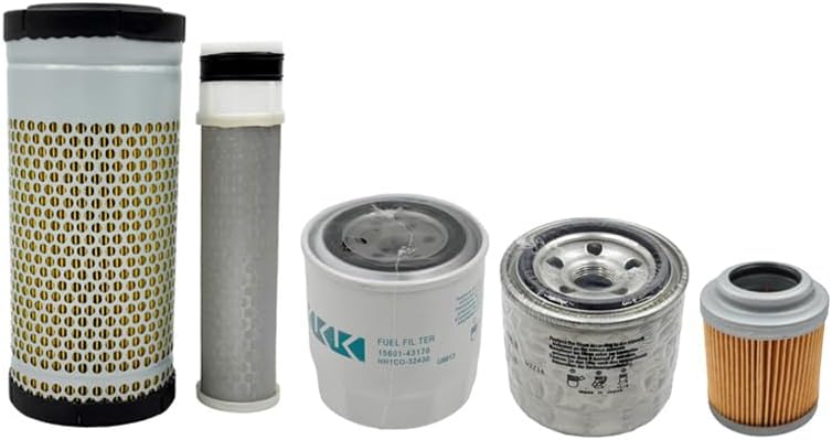 Load image into Gallery viewer, Maintenance Filter Kit TC020-16320 T0270-93220 HH1C0-32430 15221-43170 RD401-61270 For Kubota KX91-3 KX91-3S2 U35 Excavators
