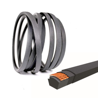 483241 Lawn Mower Deck/Drive Belt 5/8"x 117" for Scag STHM20 and STHM22 with 61" deck Scag Tiger Cub with 48" deck John Deere 1023E 1025R 1026R - Engine Parts > Other Engine Parts > Engine Belts from MyMROmarts