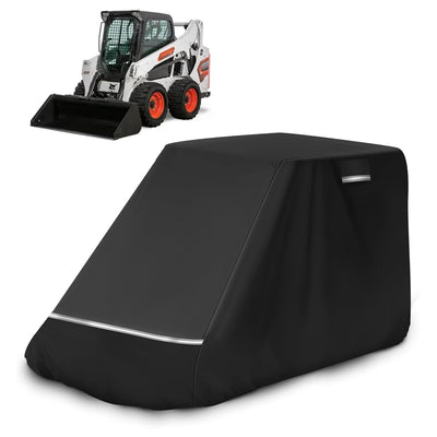 Skid Steer Loader Cover Replace for Bobcat S62/650, Kubota SSV/SVL65/75, New Holland L320/328, 600D Oxford Cloth Skid Steer Track Cover for Snow Rain Dust Protection - Covers from MyMROmarts