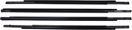 Front Rear Door Window Belt Moulding Trim Weatherstrip Seal Set for Mitsubishi Outlander Sport ASX RVR 2011-2020 from MyMROmarts