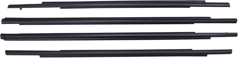 Load image into Gallery viewer, Front Rear Door Window Belt Moulding Trim Weatherstrip Seal Set for Mitsubishi Outlander Sport ASX RVR 2011-2020 from MyMROmarts
