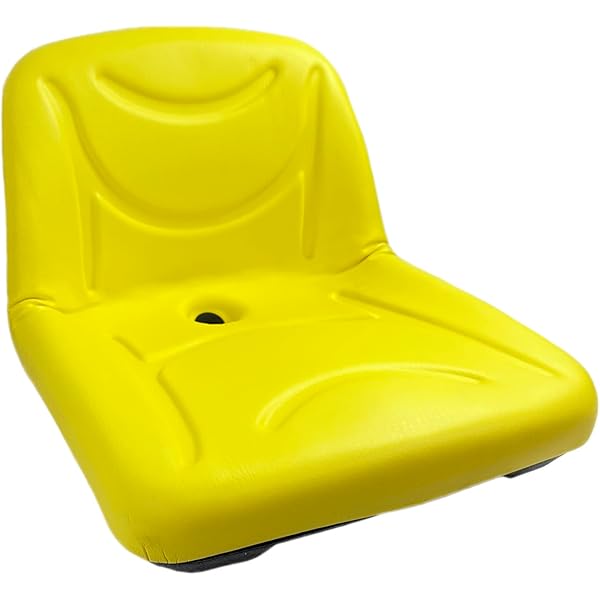 Cargue la imagen en el visor de la galería, E-AUC11476 DirectFit™ Yellow High Back (15&quot;) Seat for John Deere 135, 145, D120, D125, D130, D140, D150, E120, E130, E140, E150,+++ - 座椅/坐垫/座椅套 from MyMROmarts
