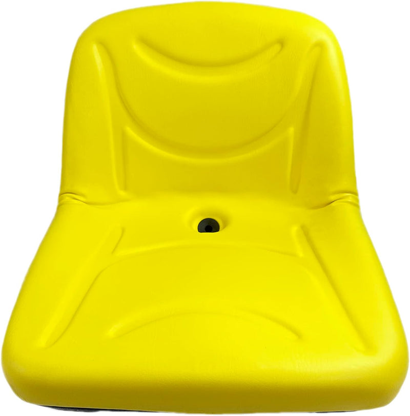 Cargue la imagen en el visor de la galería, E-AUC11476 DirectFit™ Yellow High Back (15&quot;) Seat for John Deere 135, 145, D120, D125, D130, D140, D150, E120, E130, E140, E150,+++ from MyMROmarts
