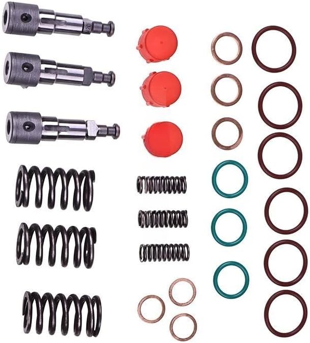 Chargez l'image dans la visionneuse de la galerie, 3-Cylinder Fuel Injection Pump Rebuild Kit for Kubota Engine D1005 D600 D640 D662 D722 D782 D902 D905 D1105 D1305 D1703 from MyMROmarts
