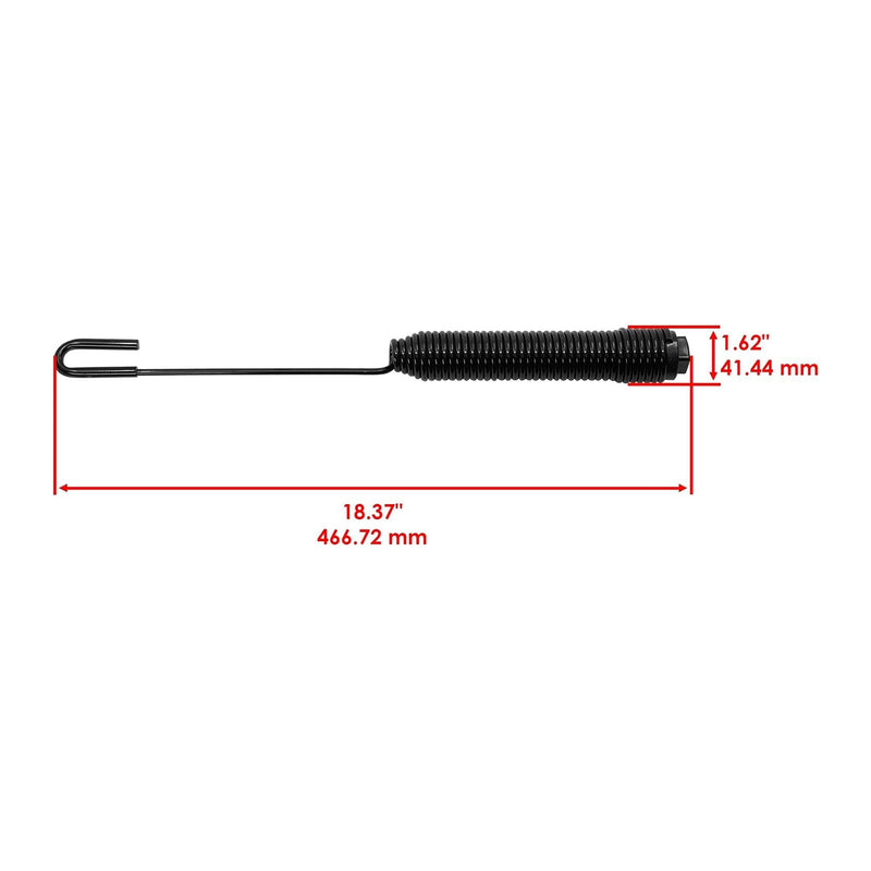 Load image into Gallery viewer, Length 18.37&quot; Extension Spring AM136646 AM136645 For John Deere X300 X300R X304 X305R from MyMROmarts
